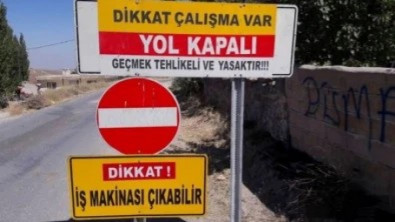 İhsaniye Yolu Trafiğe Kapatılacak