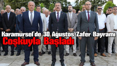 Karamürsel'de 30 Ağustos Zafer Bayramı Coşkusu Başladı