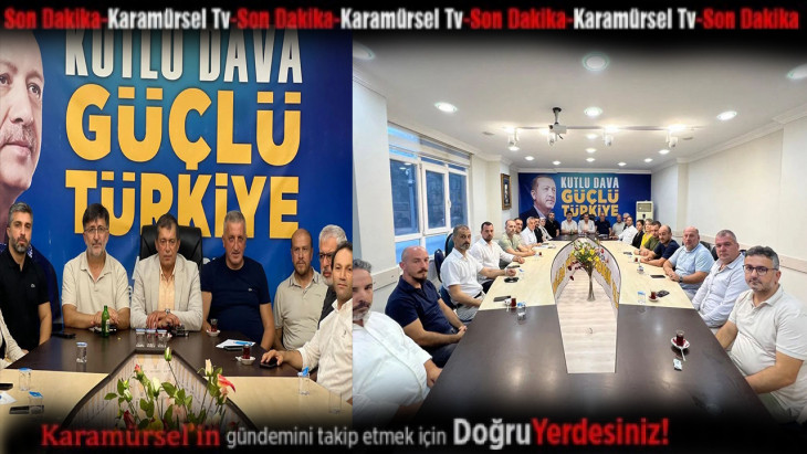 AK Parti Karamürsel'de Yeni Yönetim Belirlendi